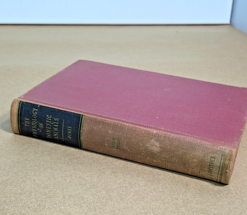 Vintage 1951 The Physiology of Domestic Animals - Dukes Veterinary Textbook